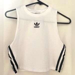 Women’s Adidas Cropped Workout Tank